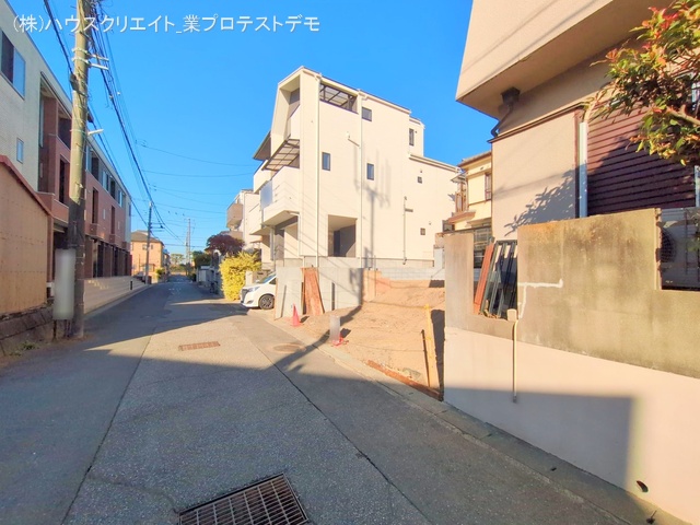 千葉県市川市原木３丁目の新築戸建て更地・土地写真 2025年12月7日撮影