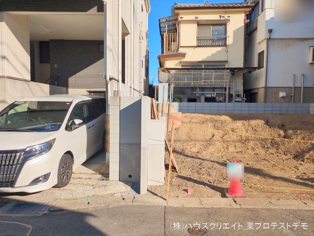 千葉県市川市原木３丁目の新築戸建て更地・土地写真 2025年12月7日撮影