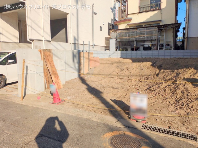 千葉県市川市原木３丁目の新築戸建て更地・土地写真 2025年12月7日撮影