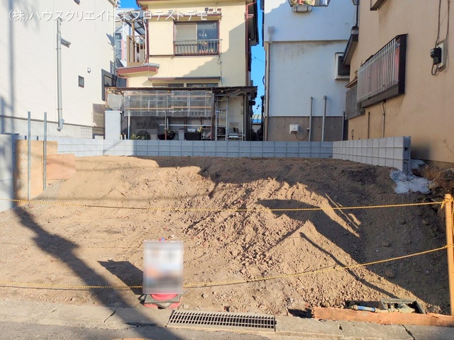 千葉県市川市原木３丁目の新築戸建て更地・土地写真 2025年12月7日撮影
