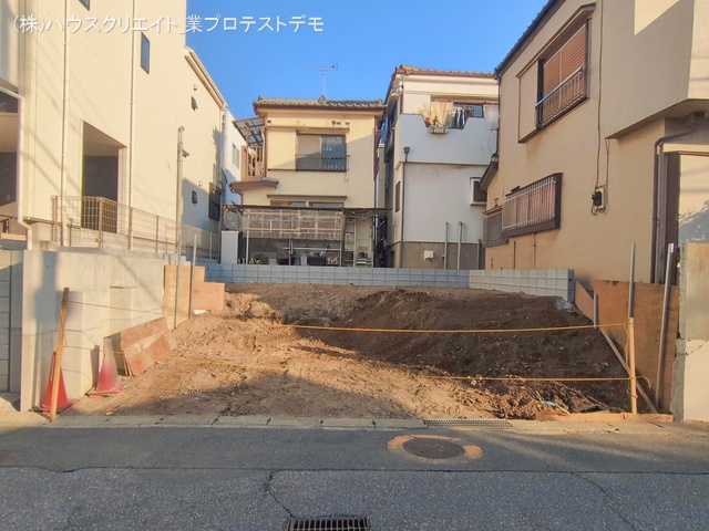 千葉県市川市原木３丁目の新築戸建て更地・土地写真 2026年1月12日撮影