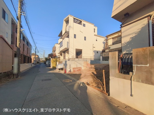 千葉県市川市原木３丁目の新築戸建て更地・土地写真 2026年1月12日撮影