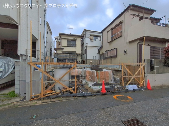 千葉県市川市原木３丁目の新築戸建て基礎写真 2026年3月30日撮影