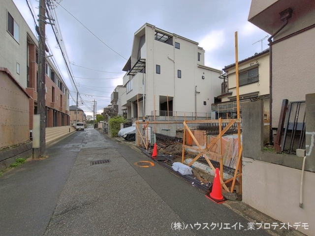 千葉県市川市原木３丁目の新築戸建て基礎写真 2026年3月30日撮影