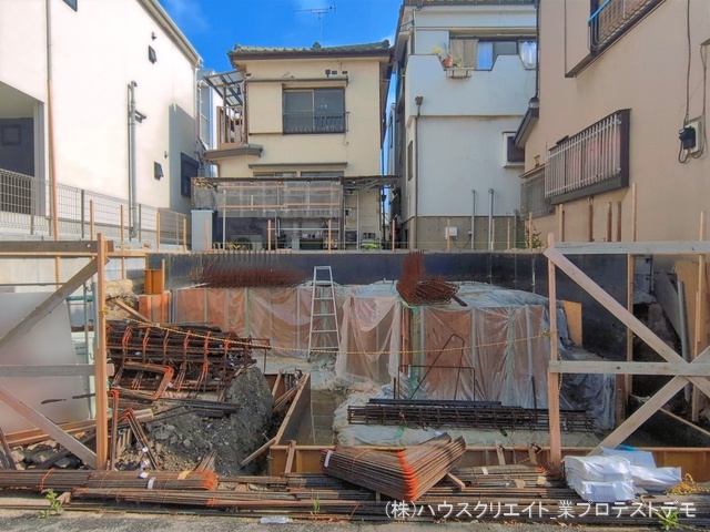 千葉県市川市原木３丁目の新築戸建て基礎写真 2026年5月6日撮影