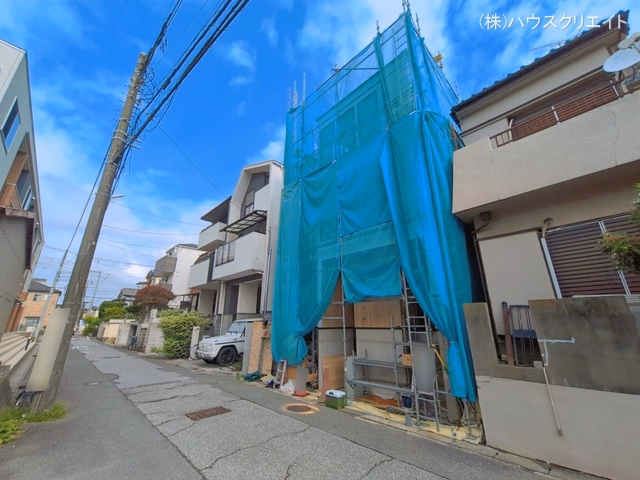 千葉県市川市原木３丁目の新築戸建てシート写真 2026年7月26日撮影