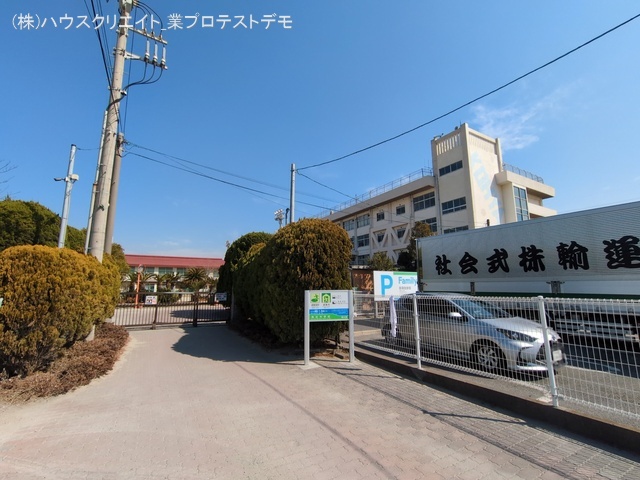 市川市立高谷中学校　距離1100m