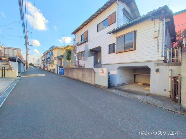 千葉県松戸市六高台８丁目の中古戸建て完成写真 2025年12月16日撮影