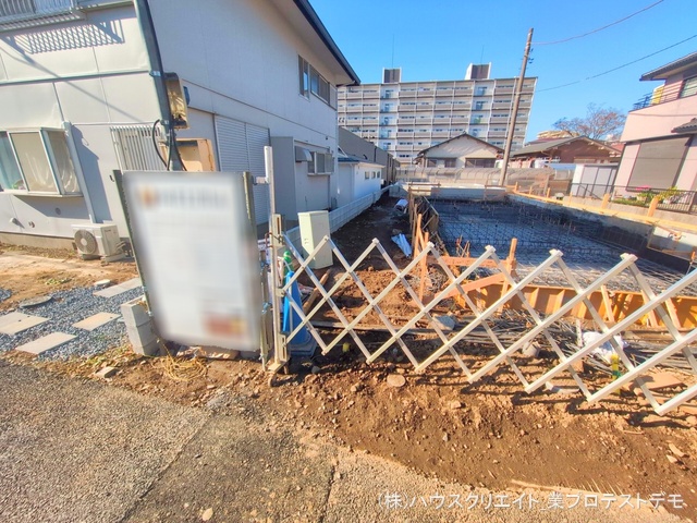 千葉県流山市向小金１丁目の新築戸建て基礎写真 2025年11月30日撮影