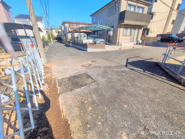 千葉県流山市向小金1丁目の新築戸建て基礎写真 2025年11月30日撮影