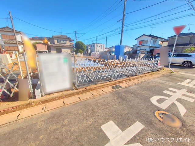 千葉県松戸市栄町西５丁目の新築戸建て基礎写真 2025年11月27日撮影