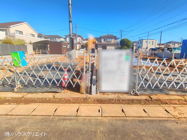 千葉県松戸市栄町西５丁目の新築戸建て基礎写真 2025年11月27日撮影