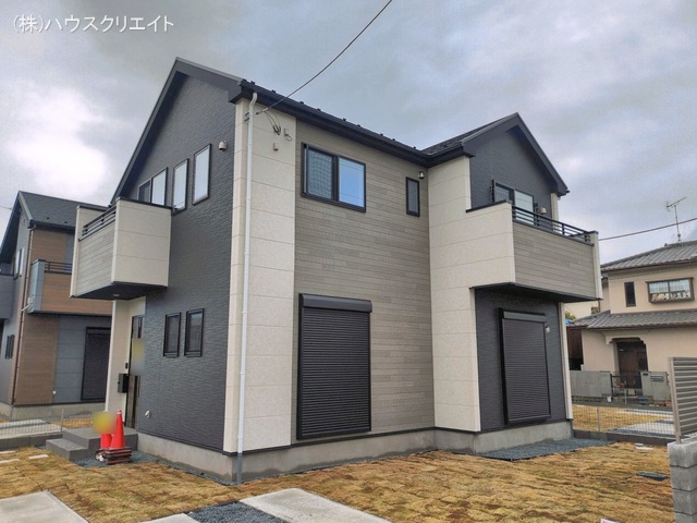 千葉県松戸市栄町西５丁目の新築戸建て完成写真 2026年4月1日撮影