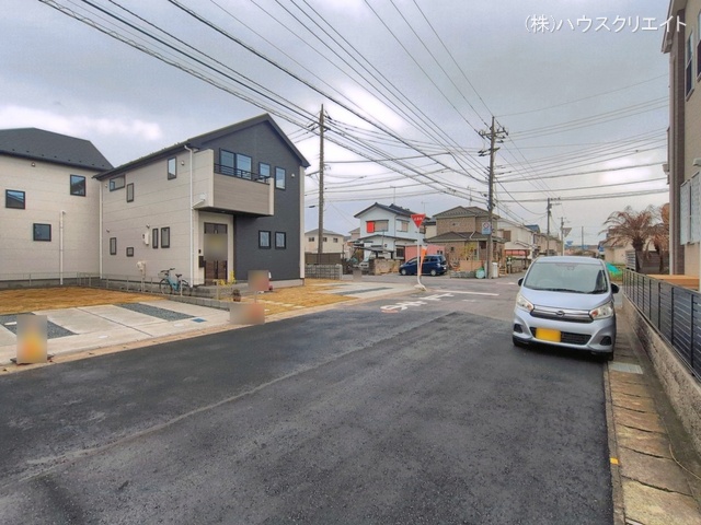 千葉県松戸市栄町西５丁目の新築戸建て完成写真 2026年4月1日撮影