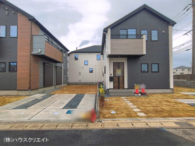 千葉県松戸市栄町西５丁目の新築戸建て完成写真 2026年4月1日撮影