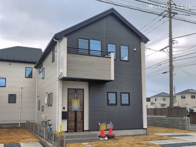 千葉県松戸市栄町西５丁目の新築戸建て完成写真 2026年4月1日撮影