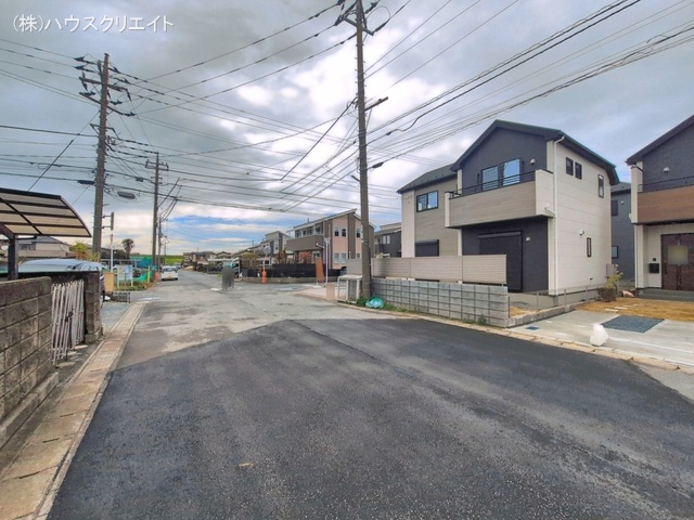 千葉県松戸市栄町西５丁目の新築戸建て完成写真 2026年4月1日撮影