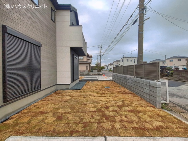 千葉県松戸市栄町西５丁目の新築戸建て完成写真 2026年4月1日撮影