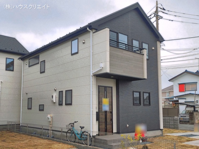 千葉県松戸市栄町西５丁目の新築戸建て完成写真 2026年4月1日撮影