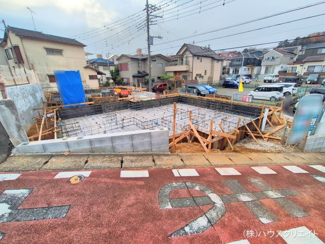千葉県松戸市千駄堀の新築戸建て基礎写真 2025年12月2日撮影