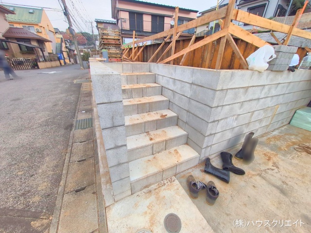 千葉県松戸市千駄堀の新築戸建て基礎写真 2025年12月2日撮影
