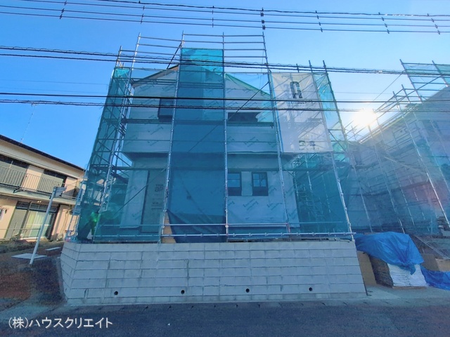 千葉県松戸市千駄堀の新築戸建てシート写真 2026年1月15日撮影