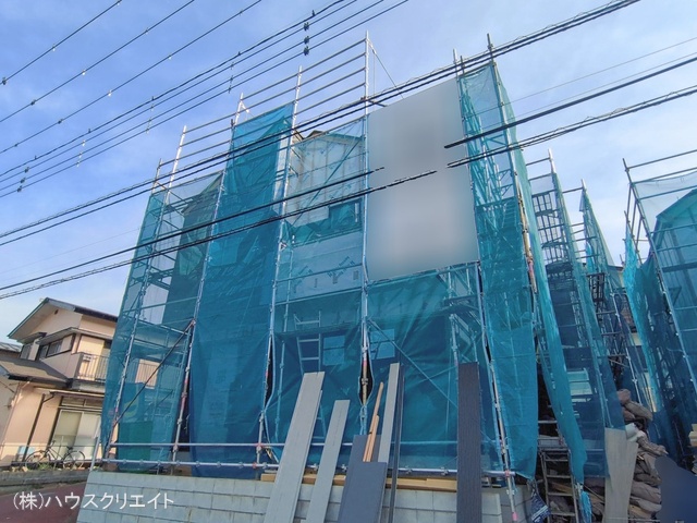 千葉県松戸市千駄堀の新築戸建てシート写真 2026年2月4日撮影
