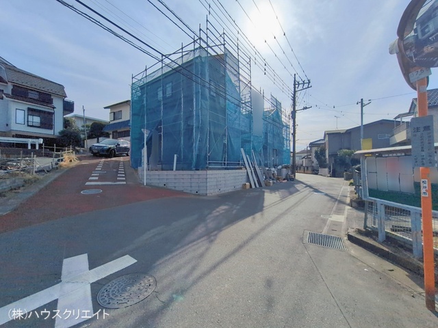 千葉県松戸市千駄堀の新築戸建てシート写真 2026年2月4日撮影