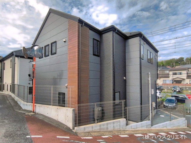 千葉県松戸市千駄堀の新築戸建て完成写真 2026年4月14日撮影