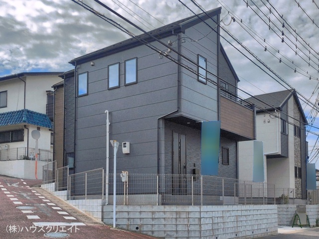 千葉県松戸市千駄堀の新築戸建て完成写真 2026年4月14日撮影