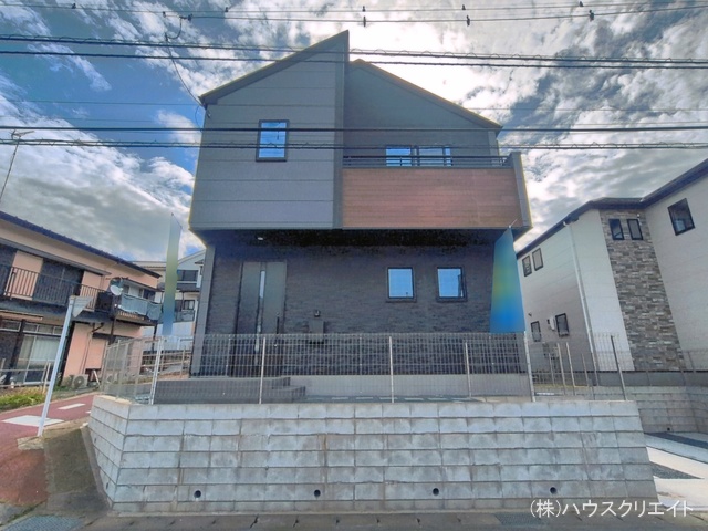 千葉県松戸市千駄堀の新築戸建て完成写真 2026年4月14日撮影