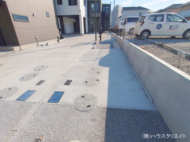 千葉県市川市原木３丁目の新築戸建て完成写真 2026年2月4日撮影