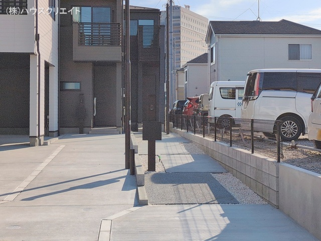 千葉県市川市原木３丁目の新築戸建て完成写真 2026年2月4日撮影