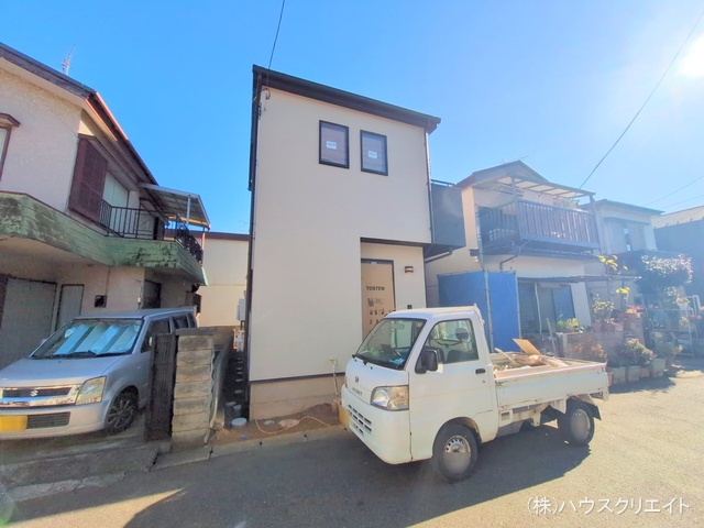 千葉県鎌ケ谷市くぬぎ山３丁目の新築戸建て外構写真 2025年12月11日撮影