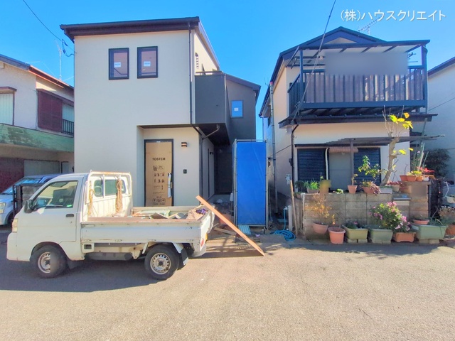 千葉県鎌ケ谷市くぬぎ山３丁目の新築戸建て外構写真 2025年12月11日撮影