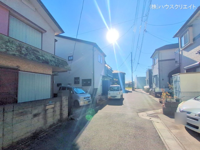 千葉県鎌ケ谷市くぬぎ山３丁目の新築戸建て外構写真 2025年12月11日撮影