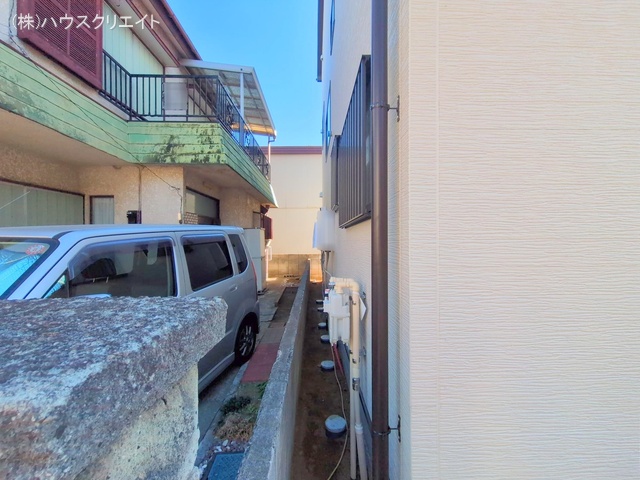 千葉県鎌ケ谷市くぬぎ山３丁目の新築戸建て外構写真 2025年12月11日撮影