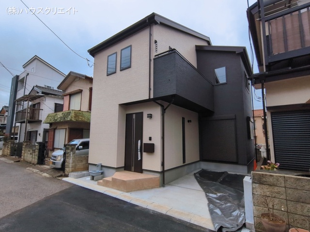 千葉県鎌ケ谷市くぬぎ山３丁目の新築戸建て外構写真 2026年3月9日撮影