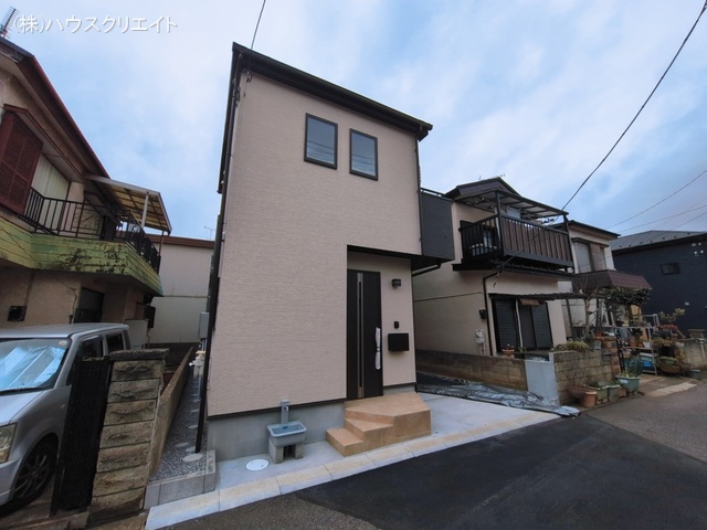 千葉県鎌ケ谷市くぬぎ山３丁目の新築戸建て外構写真 2026年3月9日撮影