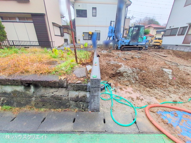 千葉県流山市名都借の新築戸建て更地・土地写真 2025年12月23日撮影