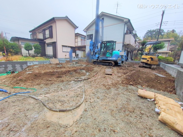 千葉県流山市名都借の新築戸建て更地・土地写真 2025年12月23日撮影