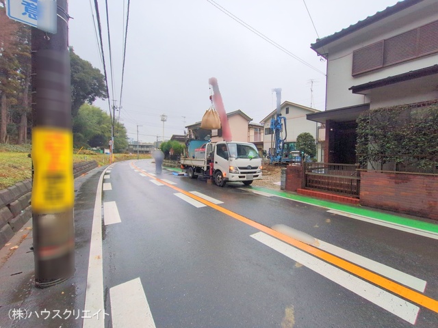 千葉県流山市名都借の新築戸建て更地・土地写真 2025年12月23日撮影