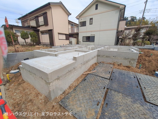 千葉県流山市名都借の新築戸建て基礎写真 2026年2月5日撮影