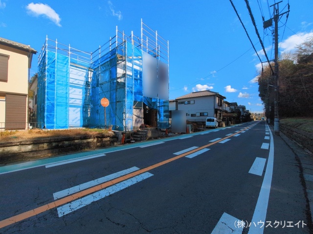 千葉県流山市名都借の新築戸建てシート写真 2026年3月3日撮影