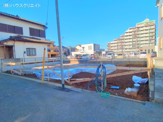 千葉県松戸市六高台7丁目の新築戸建て基礎写真 2025年12月14日撮影