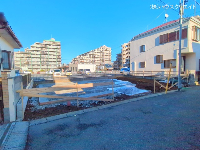 千葉県松戸市六高台7丁目の新築戸建て基礎写真 2025年12月14日撮影