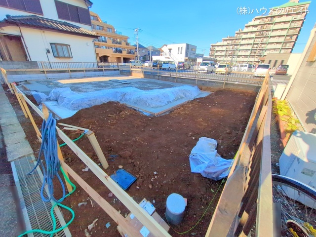 千葉県松戸市六高台7丁目の新築戸建て基礎写真 2025年12月14日撮影