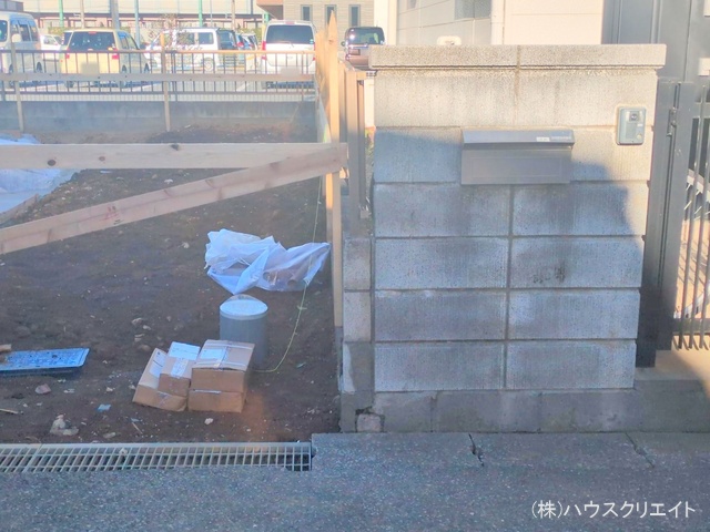 千葉県松戸市六高台7丁目の新築戸建て基礎写真 2025年12月14日撮影