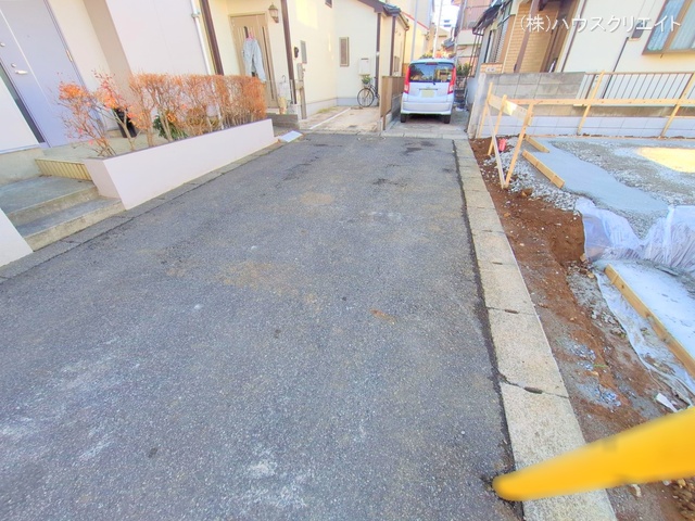 千葉県松戸市六高台7丁目の新築戸建て基礎写真 2025年12月14日撮影