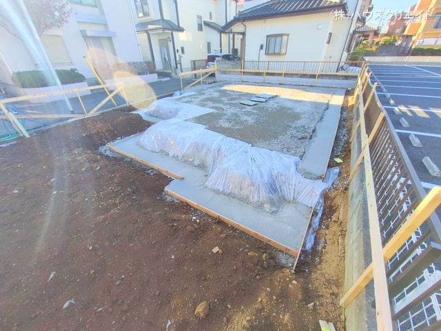 千葉県松戸市六高台7丁目の新築戸建て基礎写真 2025年12月14日撮影